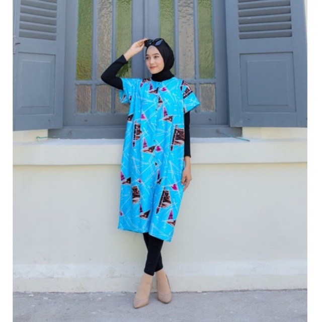 Daster Payung Andin Rumah Adem cantik pekalongan bumil busui friendly kualitas terbaik Harga pabrik