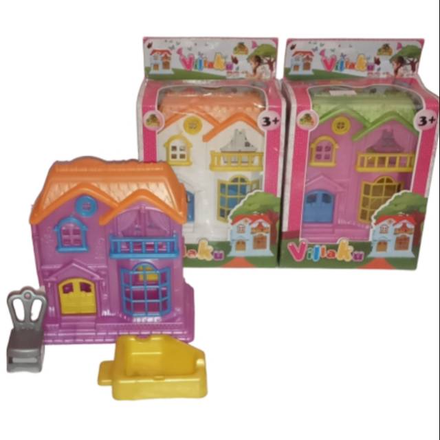 mainan rumah rumahan / rumah rumahan mainan anak perempuan mainan edukasi