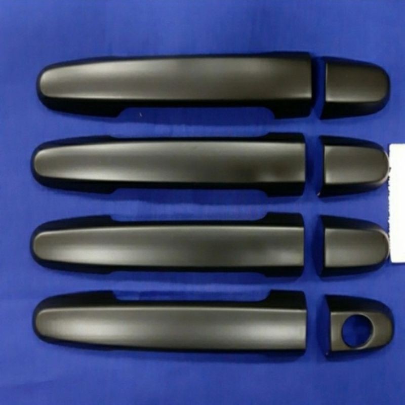 Paket outer handle tank cover Fortuner 2014 hitam doff