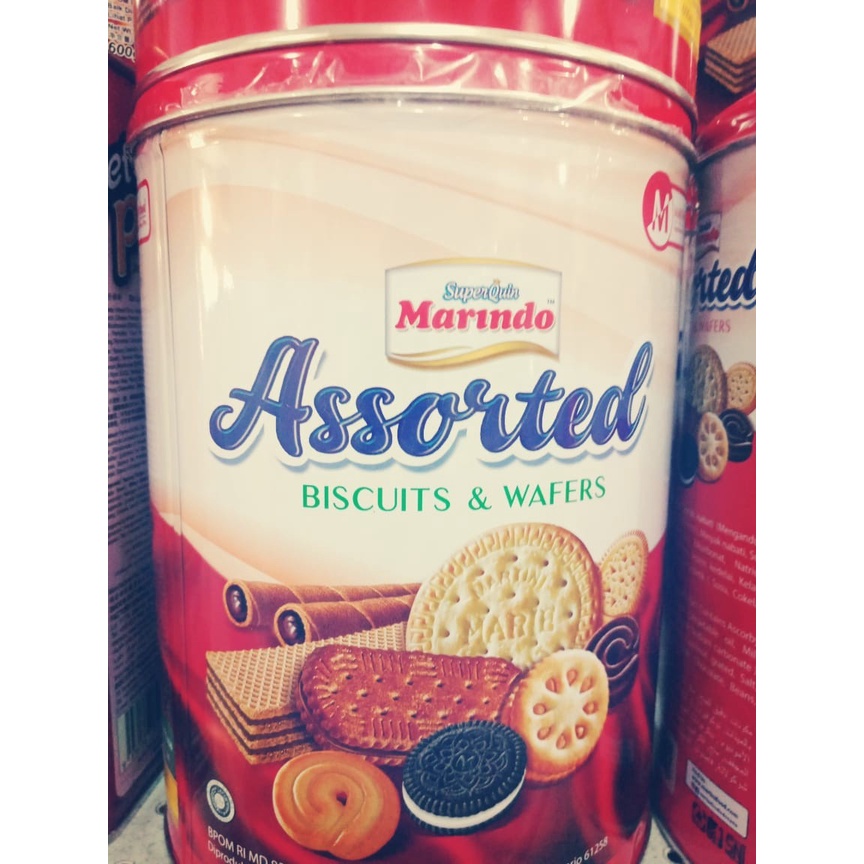 

MARINDO ASSORTED BISKUIT AND WAFFER 600GR
