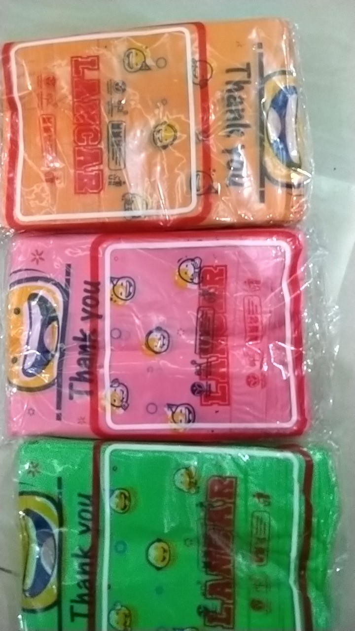 3 Pak (3 X 1 Pack) Kantong Plastik / Kresek Smile Minuman / Pop Ice / Hd Oz