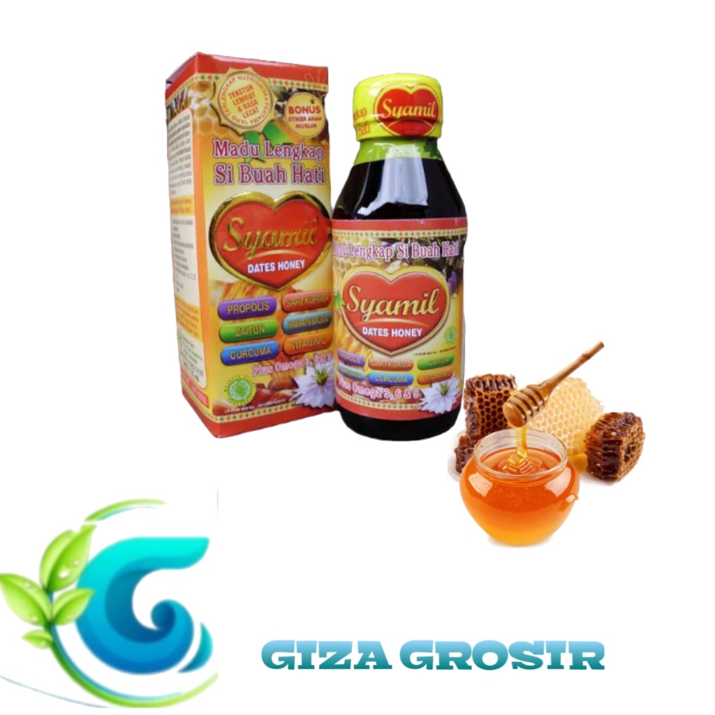 

Madu Anak SYAMIL ANAK | Dates Honey Madu Lengkap Si Buah Hati ORIGINAL