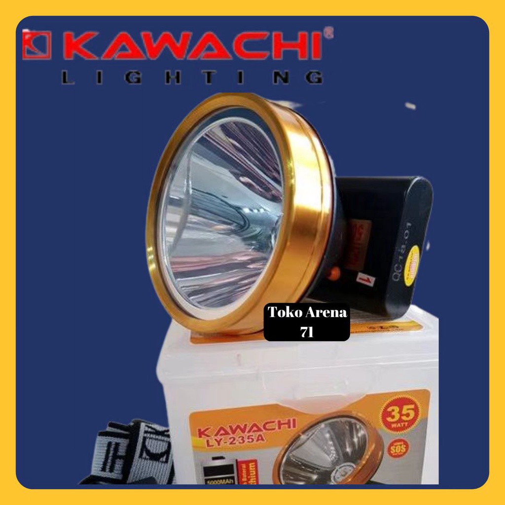 Kawachi Senter Kepala Cas 35Watt LY 235A Kawachi LY-235A Kawachi LY235A