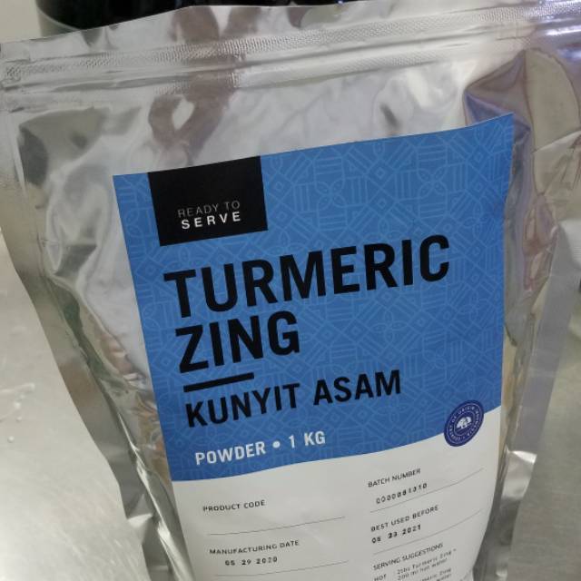 

Turmeric Zing / Kunyit Asam 1 Kg