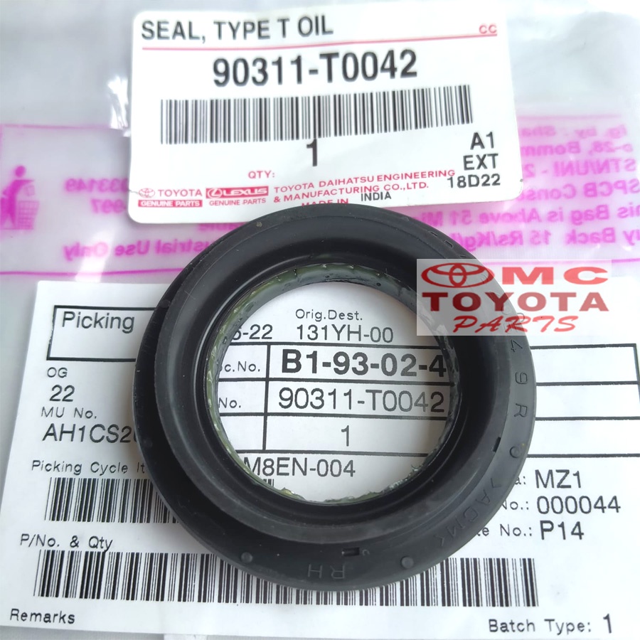 Seal Transmisi Roda Oil Soluna Vios Yaris Altis Starlet 90311-T0042