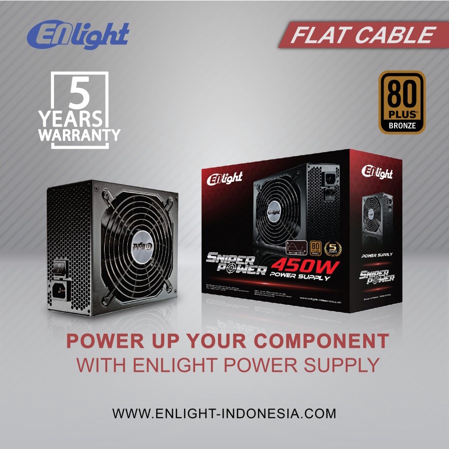 power supply enlight 450watt