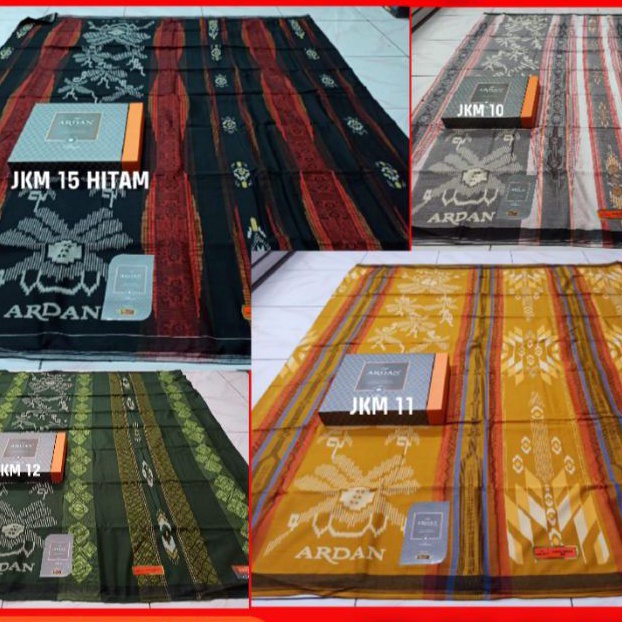SARUNG ARDAN STAR - JKM - GOLD ORIGINAL