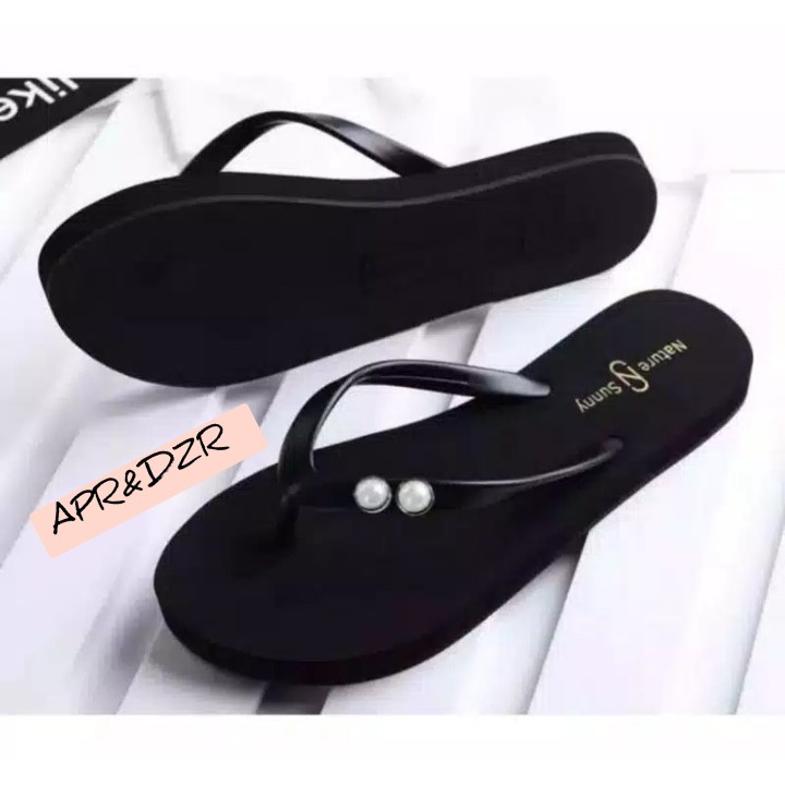 sandal jepit wanita/sandal termurah/sandal jepit tali mutiara