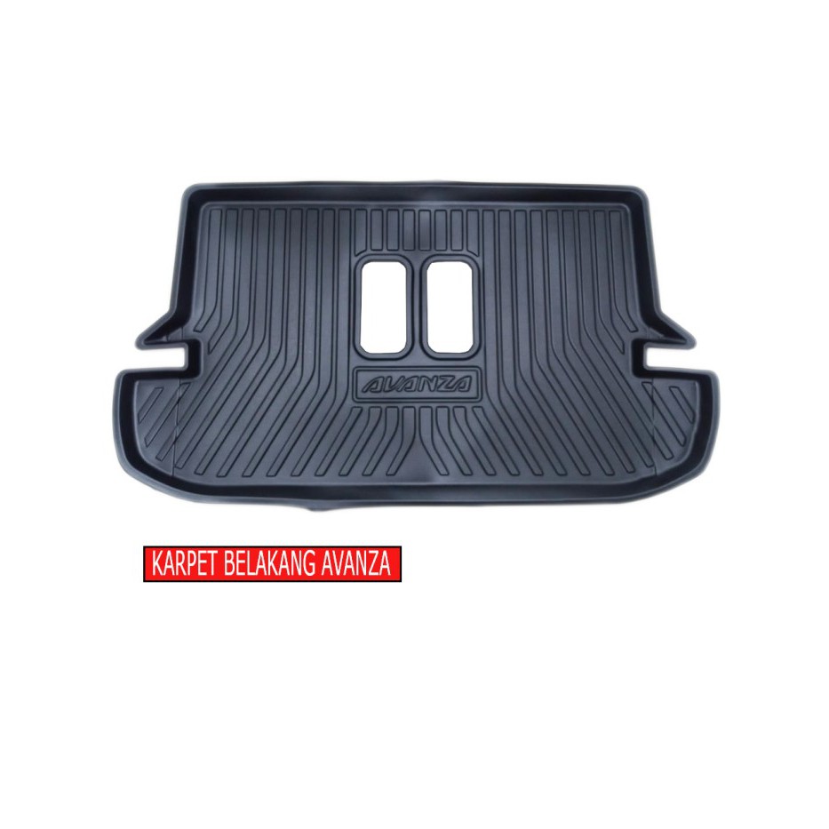 KARPET/ CARMAT 3 DIMENSI LOWIN LW4063 TOYOTA AVANZA 2016 (BAGASI)