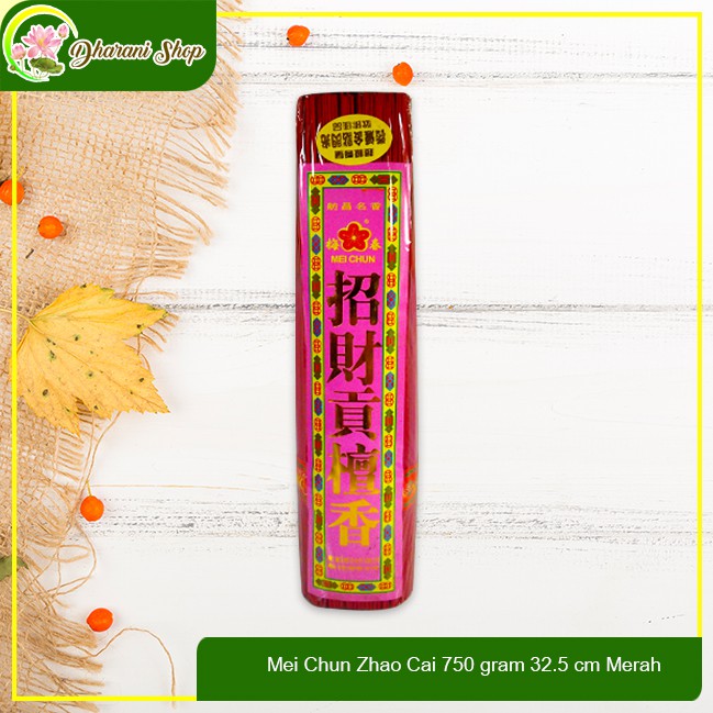 Dupa/ Hio Wangi Harum Mei Chun Zhao Cai Yun Xiang 32,5 cm 750 gr merah