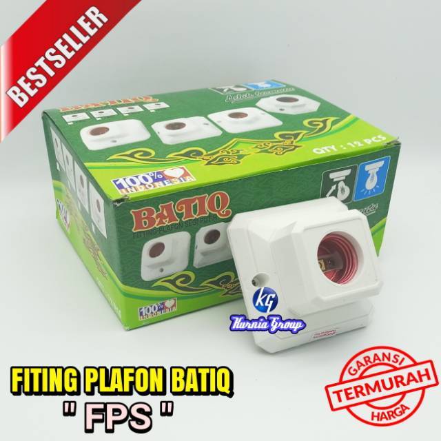 MURAH BANGET .. FITING LAMPU SEGI 4 NEW PUTIH CERAH  TEMPAT LAMPU BOHLAM NEMPEL PLAFON LAMPU LED E27