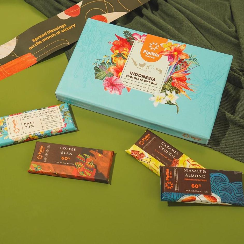 

Promosi Spesial--Pipiltin Cocoa - Chocolate Bar Indonesia Gift Box 4 x 35gr