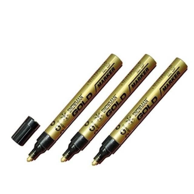 

PAINT MARKER GP SNOWMAN GOLD / SPIDOL PERMANENT EMAS / SPIDOL BESAR