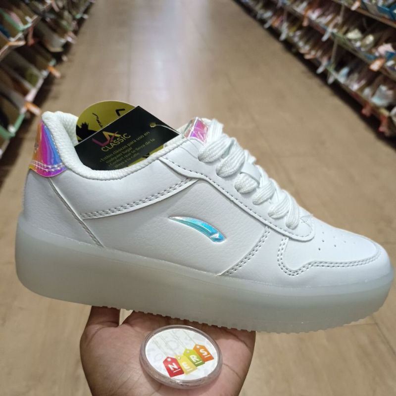 629 PAYLESS SNEAKERS WANITA BY LA GEAR - DASH WHITE 195022