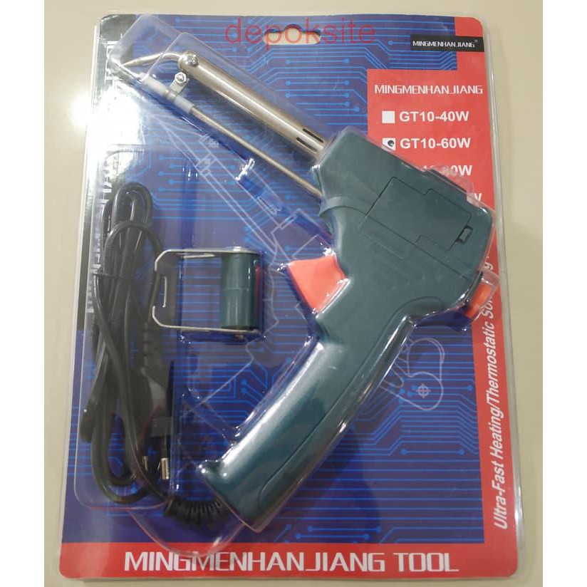 Solder Gun Dengan Pengumpan Timah 60w Welding Auto Feeding Gun Solder