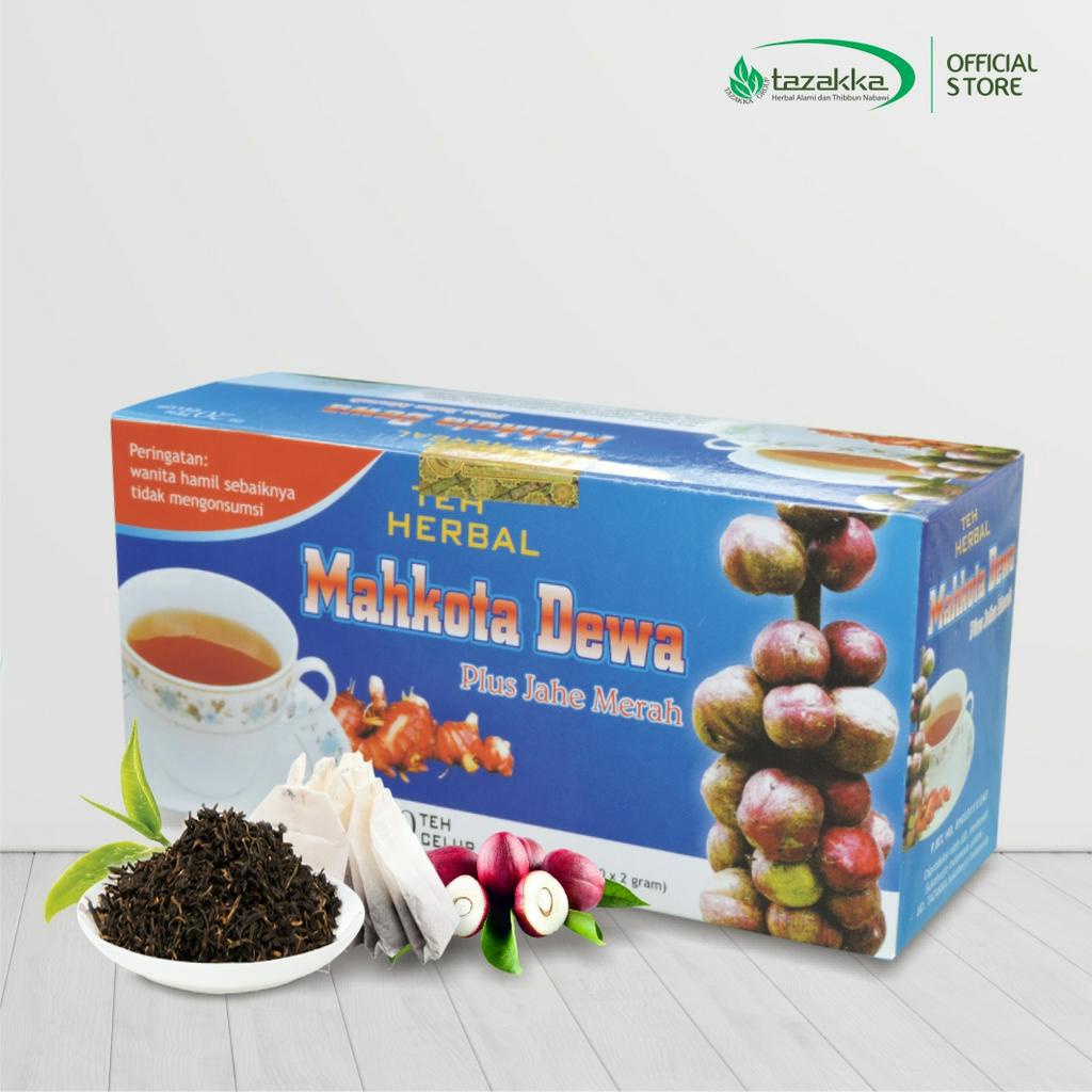 

Teh herbal mahkota dewa teh celup banyak manfaat atasi asam urat