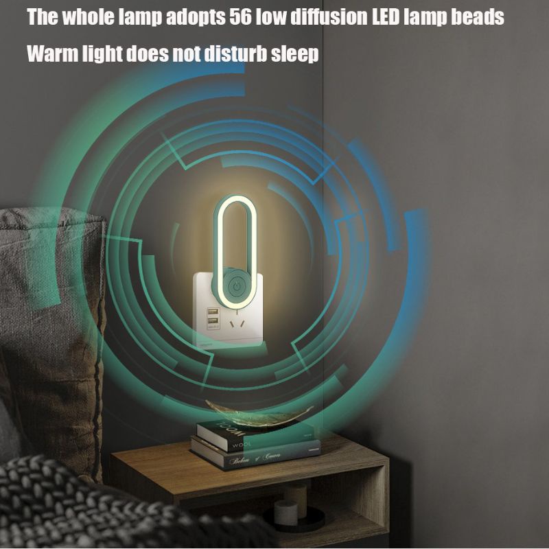 LAMPU TIDUR LED ULTRASONIK PENGUSIR NYAMUK TERBARU / NEW ULTRASONIC LIGHT