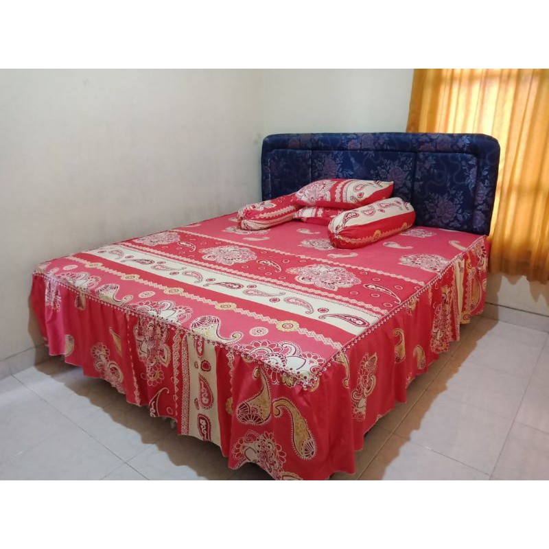 Sprei rumbai 160x200 katun