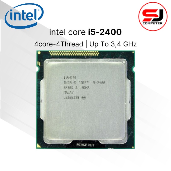 Processor INTEL Core i5 2400 3.1 GHz TRAY socket 1155