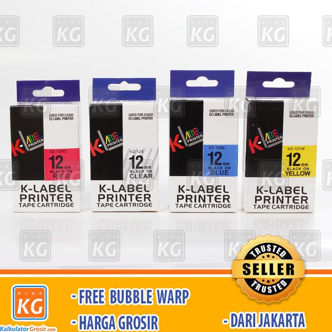 

Office & Stationery | Alat Tulis | Kertas K Label Printer Ez Label 12 Mm Compatible Casio Tape Cartridge | Best Seller