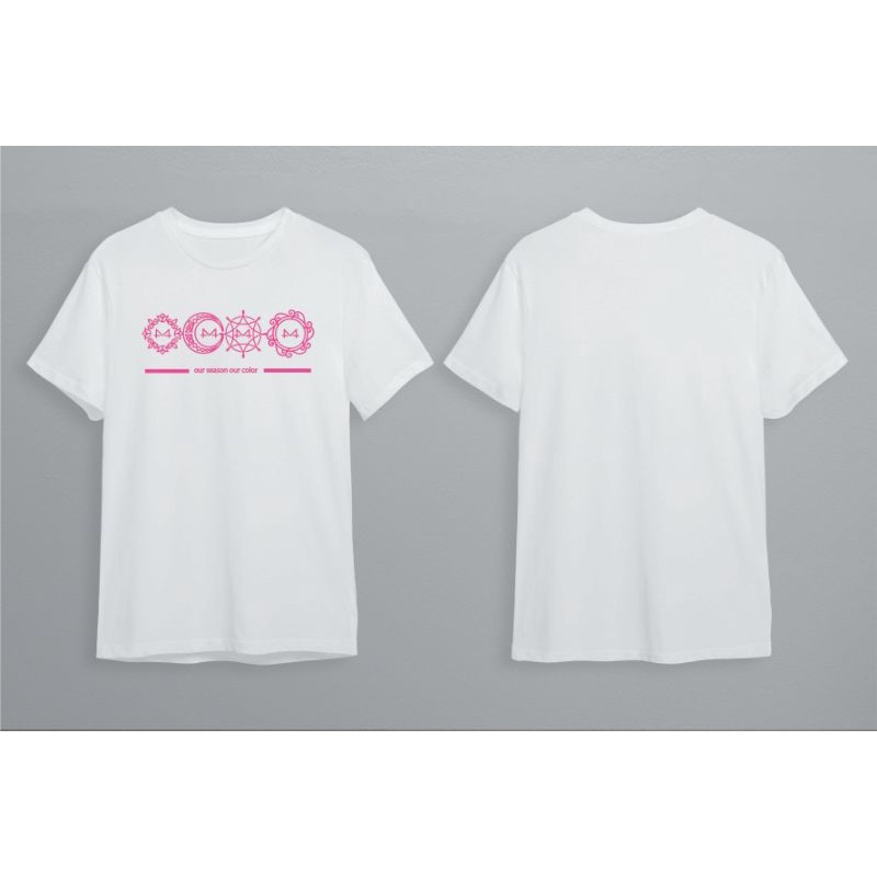 UnOfficial Merch MAMAMOO 4 Season 4 Color Tshirt White