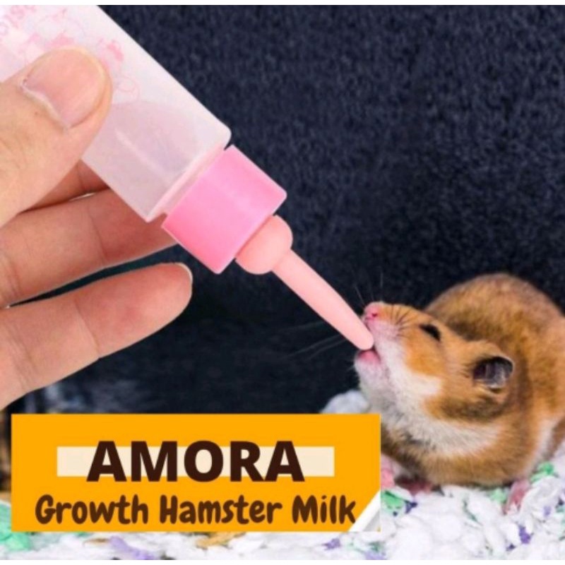 Susu Formula Khusus Hamster Amora untuk pertumbuhan daya tahan tubuh