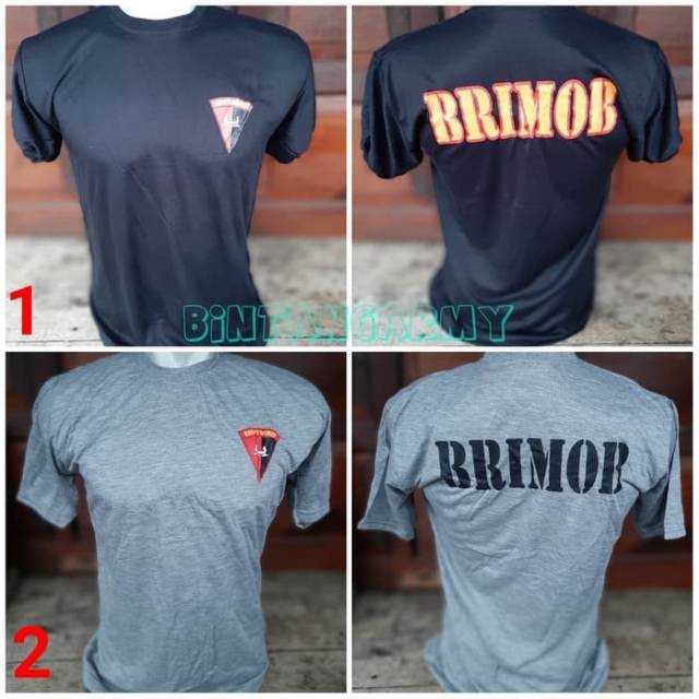 Kaos BRIMOB / Kaos PDH / Kaos Lapangan