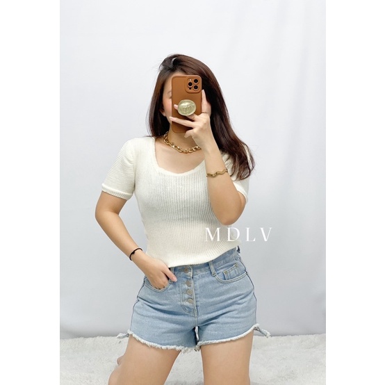 MDLV ~ Top Tokyo Rajut Atasan Blouse Rajut