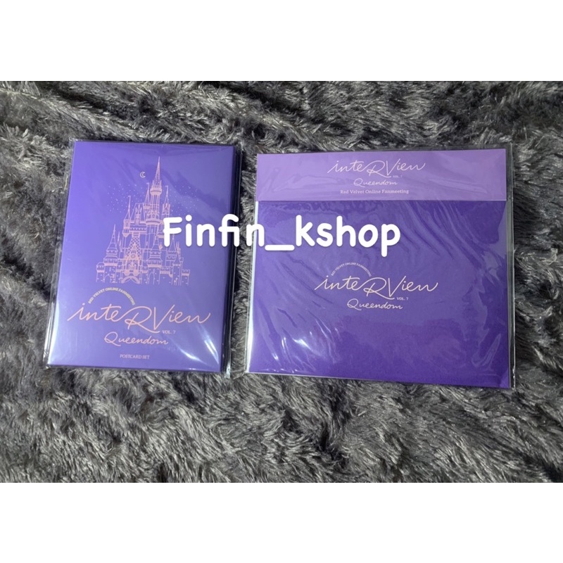 Ready Stock Merchandise MD Red Velvet Irene Seulgi Wendy Joy Yeri RV Postcard Interview Queendom Bey
