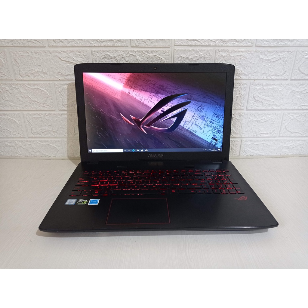 Asus ROG GL552VX Core i7-6700HQ Nvidia GTX 950 4GB Dual SSD HDD Laptop Second Gaming Bekas Murah GL5