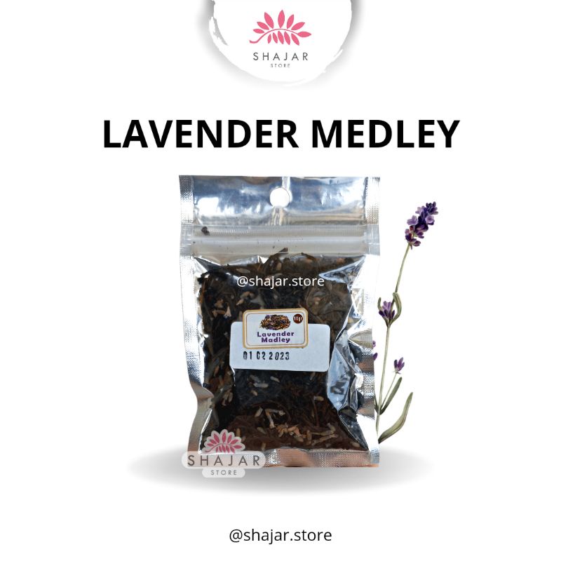 

LAVENDER MEDLEY / TEH LAVENDER / TEH HITAM / BUNGA LAVENDER