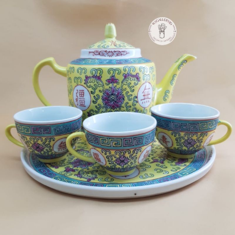 Tea set chinese/chinese tea set keramik/tea set chinese jadul/tea set chinese pot/tea set jadul