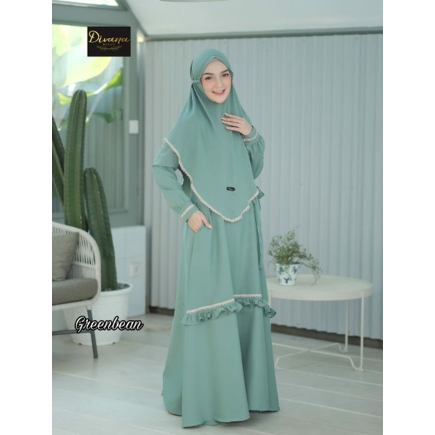 Gamis Mayra ori by Divana | Mayra Nonpad ori DivanaHijab