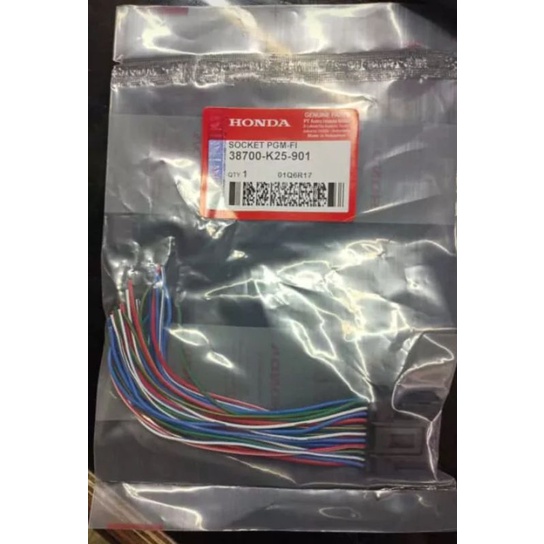 SOKET ECU ECM HONDA BEAT FI SCOOPY FI SPACY FI K25