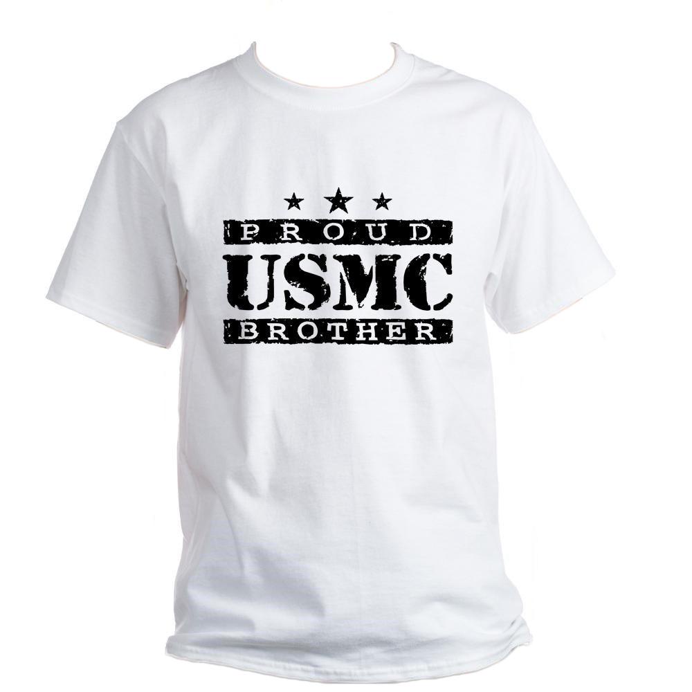 Proud Usmc Brother Kaos Custom Adem