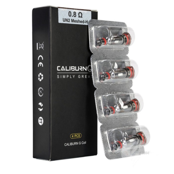 UWELL CALIBURN G G2 GK2 COIL 0.8OHM &amp; 1.0OHM AUTHENTIC COIL G G2 GK2