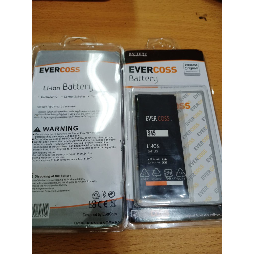 BATERAI EVERCOSS S45 ORI XTREAM 1
