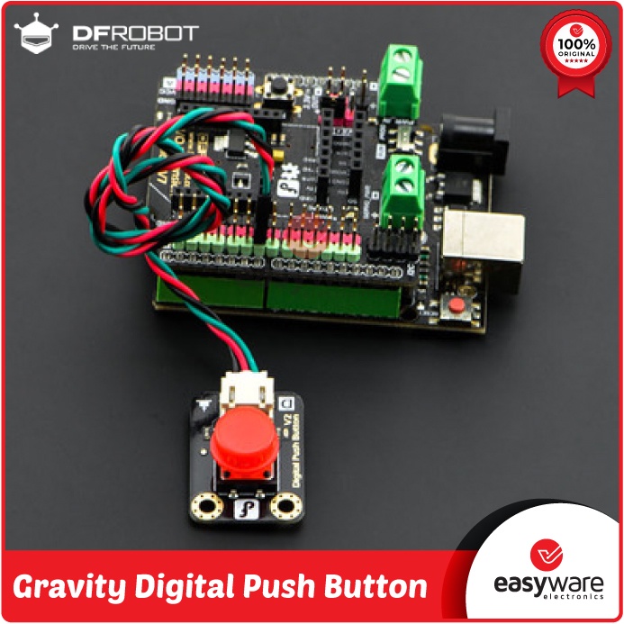 DFRobot Gravity Digital Push Button - Switch Push Button Module