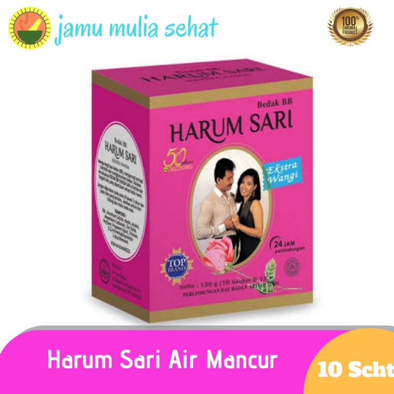 Harum Sari Air Mancur Deodorant - Pengharum Ketiak - Bedak Ketek