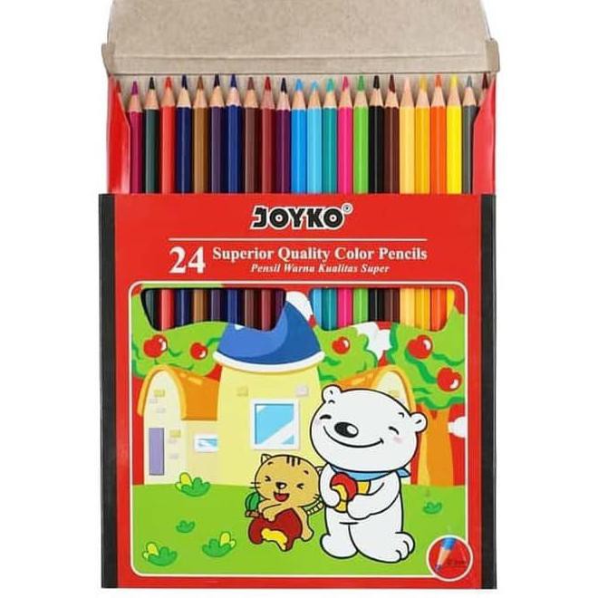 

Pensil Warna Joyko 24 Warna Best Seller