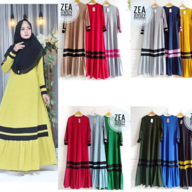 ZEA SPORTY / GAMIS JERSEY / JERSEY KOMBINASI / GAMIS MURAH / GAMIS SELEBGRAM / GAMIS KEKINIAN