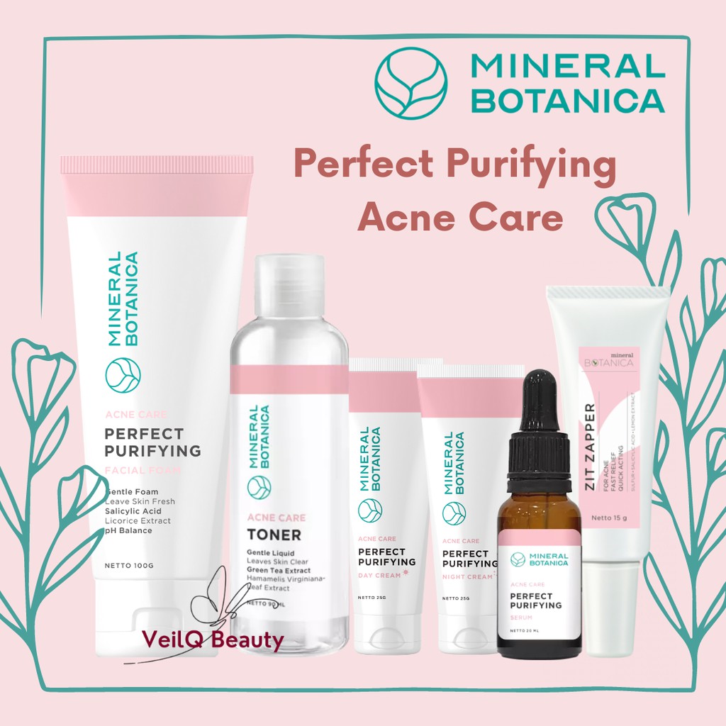 Jual Mineral Botanica Perfect Purifying Acne Care Toner Serum Facial