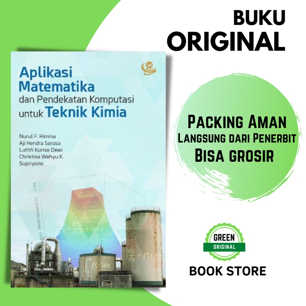 (BUKU ORI) Aplikasi Matematika dan Pendekatan Komputasi untuk Teknik Kimia