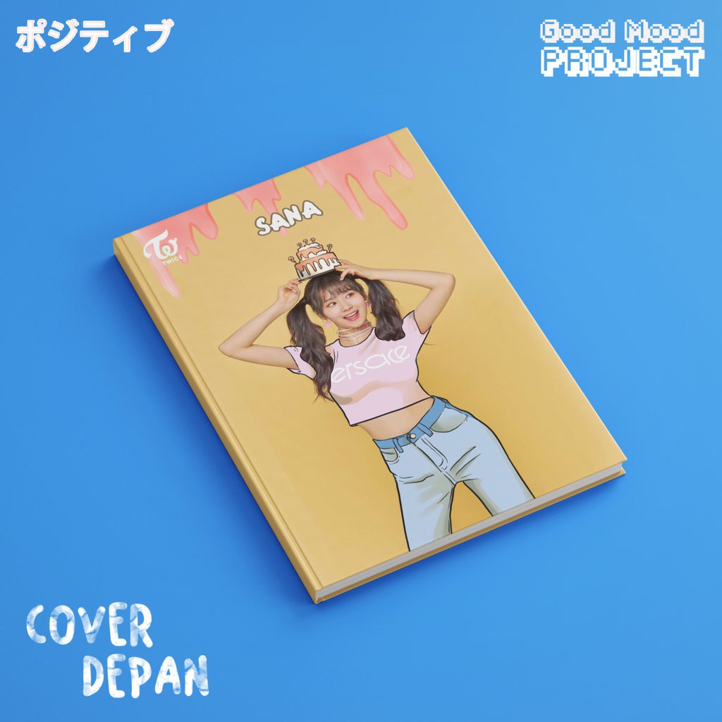 

Buku Catatan KPOP Twice Sana Korea Hardcover A5 Buku Tulis Notebook Agenda Planner Jurnal