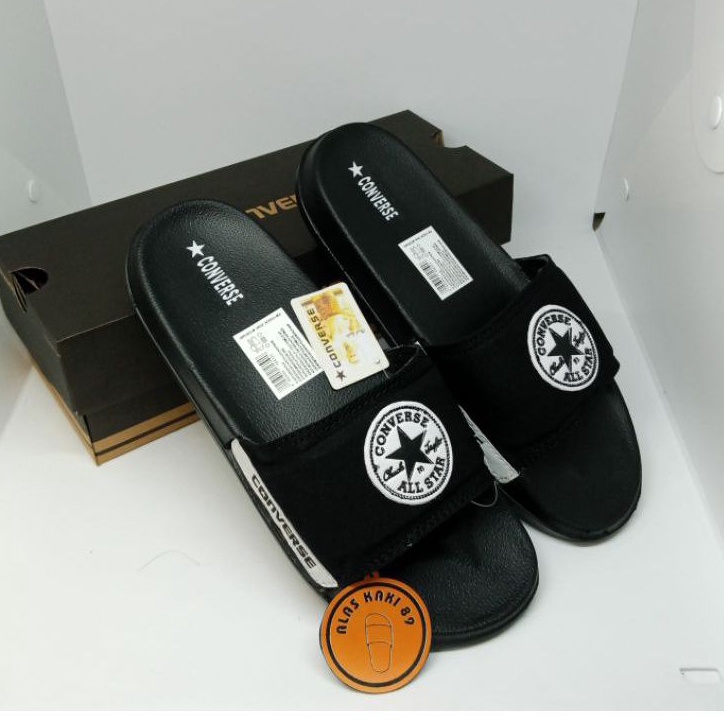 Sandal Slide Converse Pria //Sandal Slop Pria Converse BNIB Premium Quality Free Box Converse