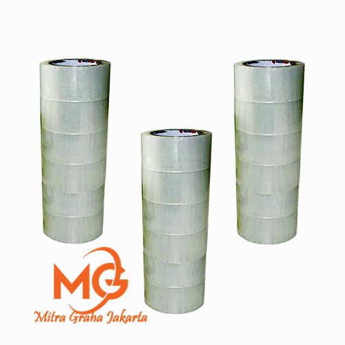 

Lakban SKL Tape Bening Dan Coklat 2Inch 48mm 90 yard Spek Daimaru 81m Berkualitas MGJ