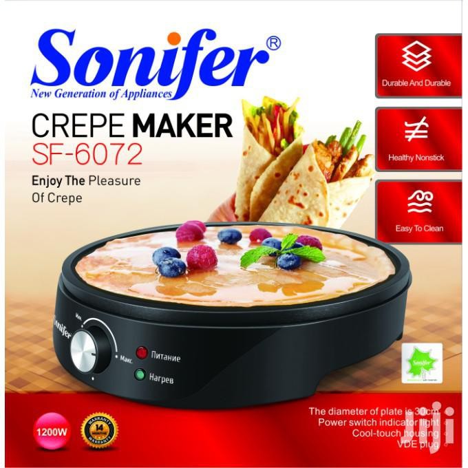 Sonifer SF-6072 Electric Crepe Maker