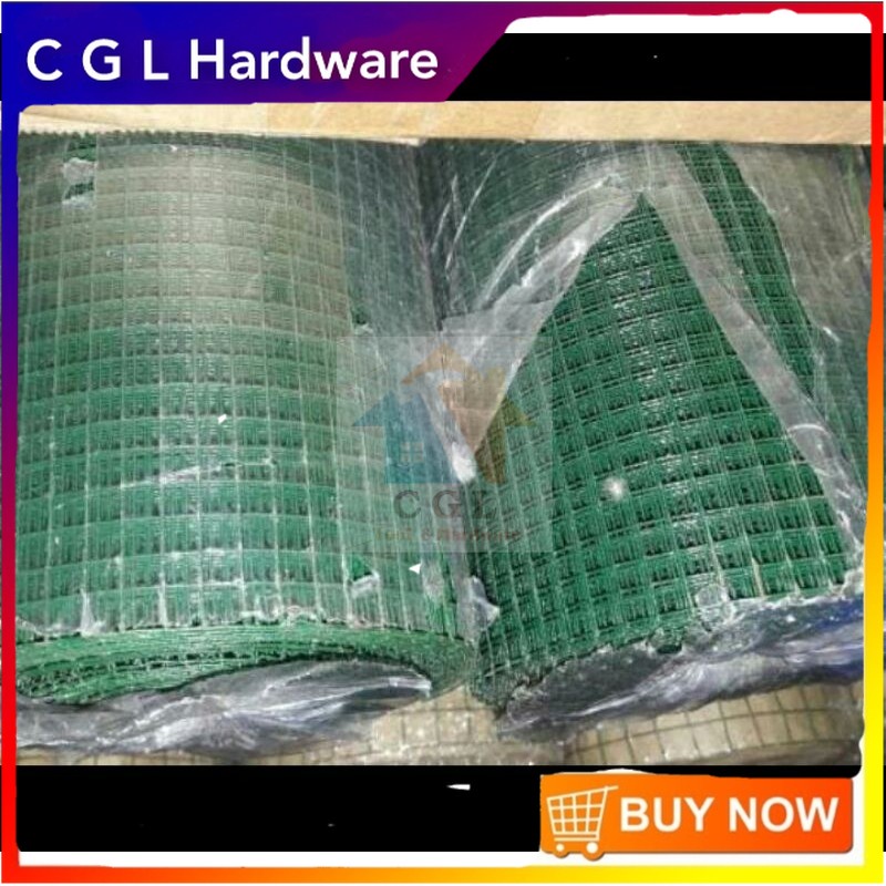 KAWAT LOKET HIJAU/KAWAT LOKET PVC ANTI KARAT / KAWAT LOKET PVC 1/4 "×90