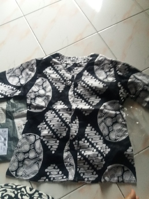 Batik Dolby Dolbi Dobby Doby Tenun Sutra Tulis Katun Atbm Baron Atasan Batik Wanita Sogan Srg308