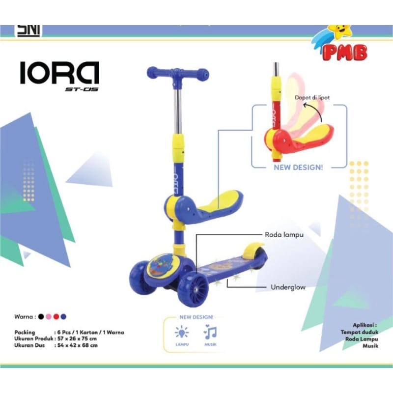 PMB IORA ST05 Scooter - Scooter Anak